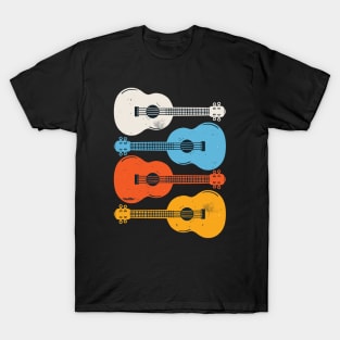 Cute & Colorful Guitar Illustration // Guitar Player T-Shirt